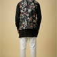 Floral Digital Print Jacket Kurta Set