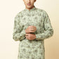 Green Floral Print Kurta - Spring Break