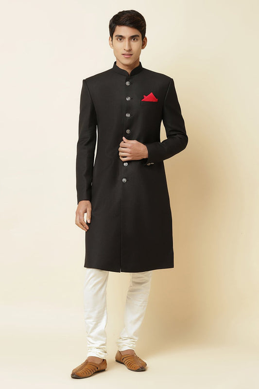 Black Sherwani Set - Spring Break