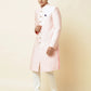 Pink Textured Sherwani Set - Spring Break