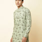 Green Floral Print Kurta - Spring Break