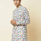 Multi-Colour Floral Print Kurta - Spring Break