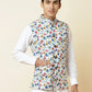 Multi-Colour Floral Print Bundi Jacket - Spring Break