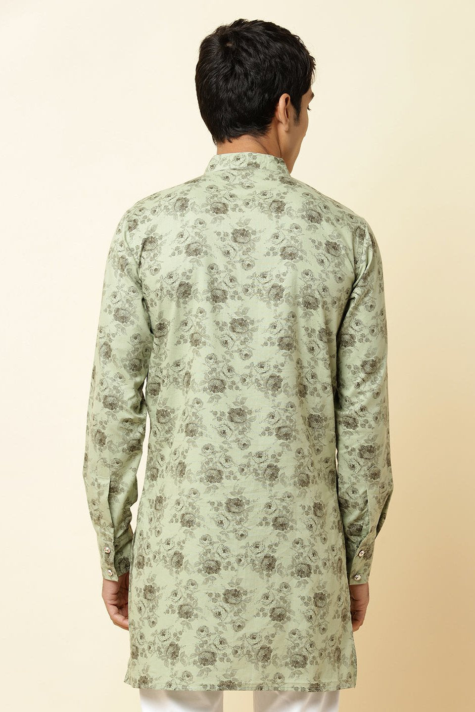 Green Floral Print Kurta - Spring Break