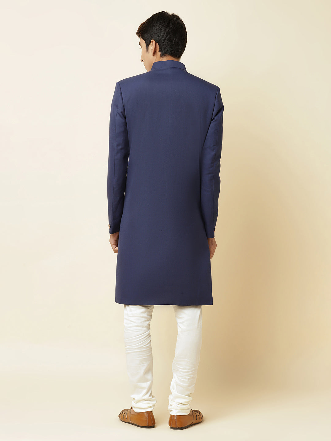 Navy Blue Sherwani Set - Spring Break