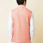 Pink Embroidered Bundi Jacket - Spring Break