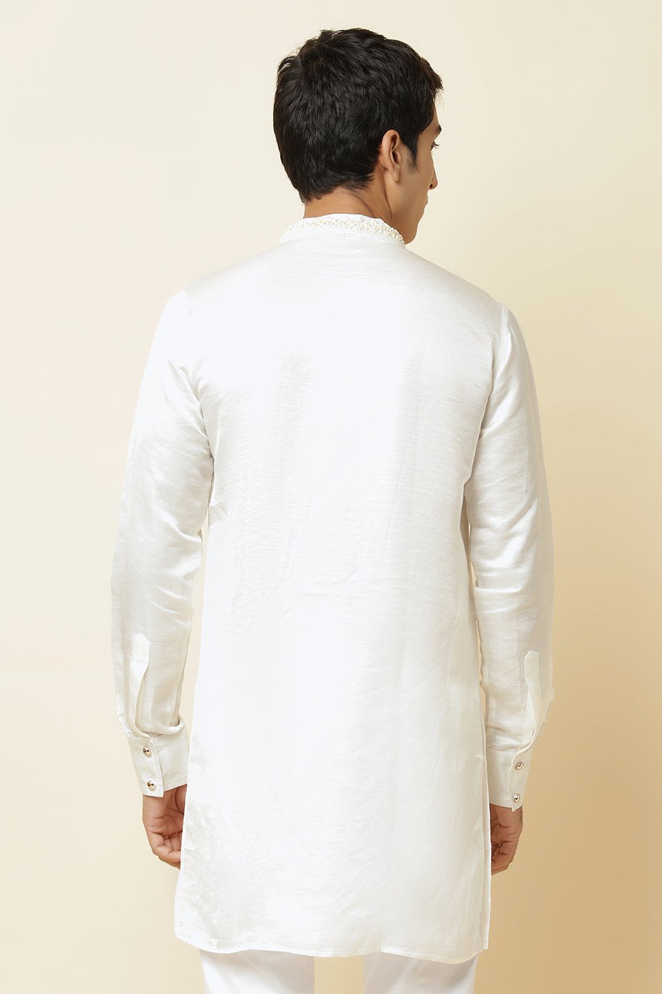 White Embroidered Kurta - Spring Break