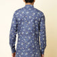 Blue Floral Print Kurta - Spring Break