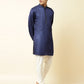 Navy Embroidered Kurta - Spring Break