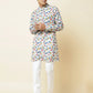 Multi-Colour Floral Print Kurta - Spring Break