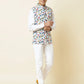 Multi-Colour Floral Print Bundi Jacket - Spring Break