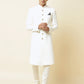 White Sherwani Set - Spring Break