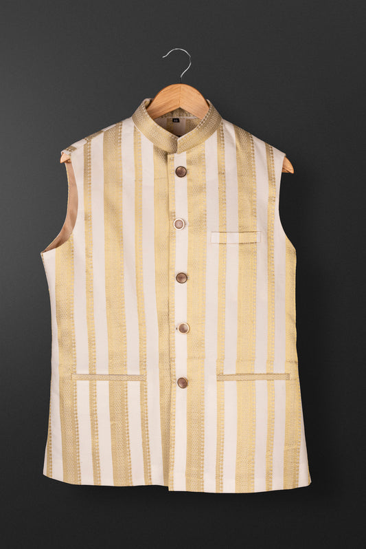 Vertical Stripes Bundi Jacket - Spring Break