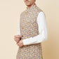 Floral Micro Print Bundi Jacket - Spring Break
