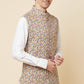 Floral Micro Print Bundi Jacket - Spring Break