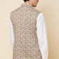 Floral Micro Print Bundi Jacket - Spring Break