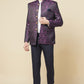 Purple Brocade Jodhpuri Jacket - Spring Break