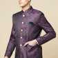 Purple Brocade Jodhpuri Jacket - Spring Break