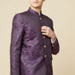 Purple Brocade Jodhpuri Jacket - Spring Break