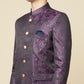 Purple Brocade Jodhpuri Jacket - Spring Break