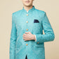 Green Brocade Jodhpuri Jacket - Spring Break