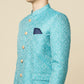 Green Brocade Jodhpuri Jacket - Spring Break