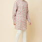 Leaf Print Kurta Set - Spring Break