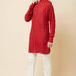 Micro Print Kurta Set - Spring Break