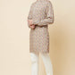 Multi Floral Print Kurta Set - Spring Break