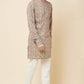 Multi Floral Print Kurta Set - Spring Break