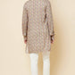 Multi Floral Print Kurta Set - Spring Break