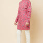 Pink Floral Print Kurta Set - Spring Break