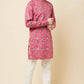 Pink Floral Print Kurta Set - Spring Break