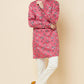 Pink Floral Print Kurta Set - Spring Break
