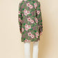 Large Floral Print Kurta Set - Spring Break