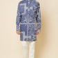Blue Paisley Print Kurta Set - Spring Break