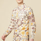 Beige Printed Kurta Set - Spring Break