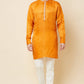 Mustard Embroidered Kurta - Spring Break