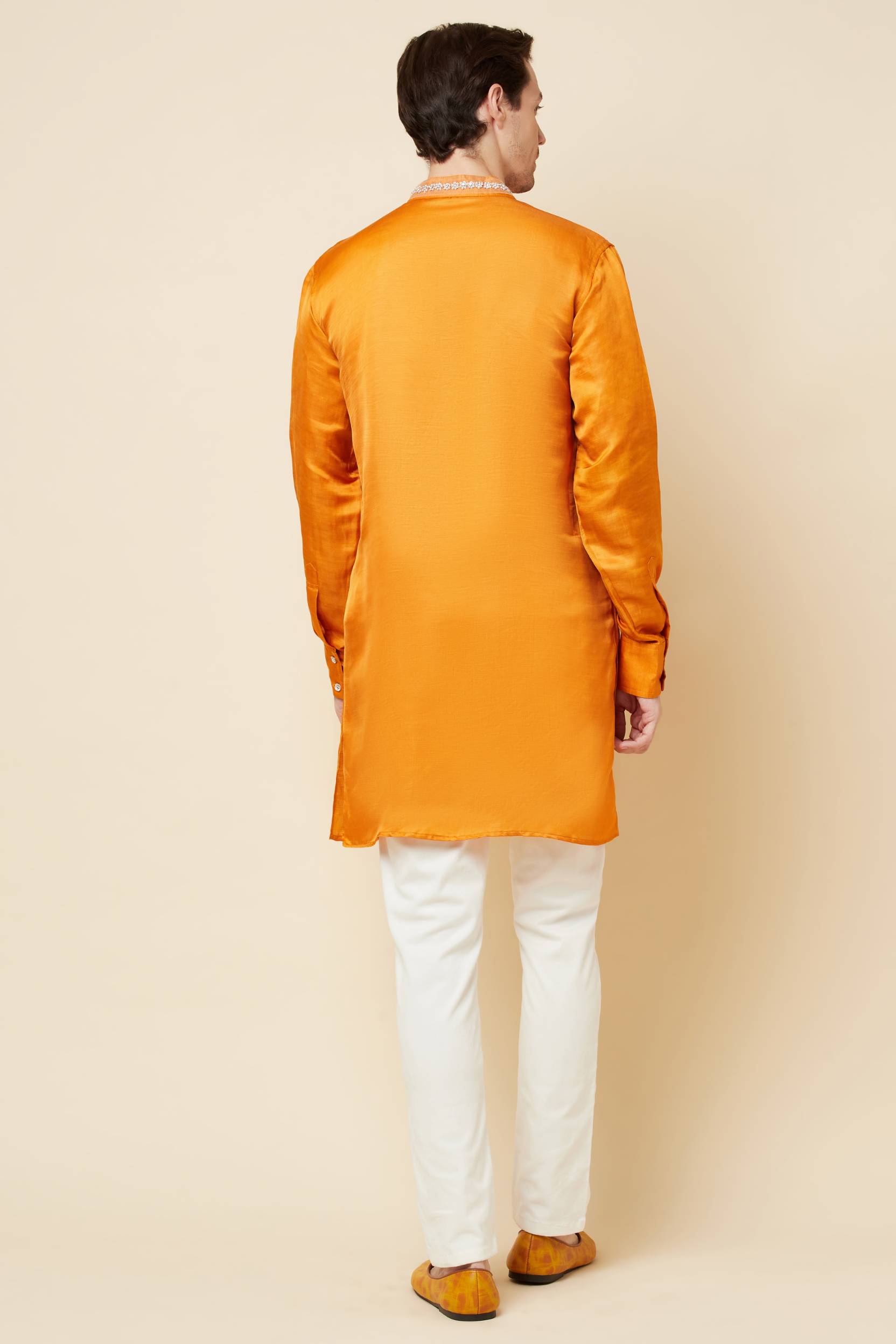 Mustard Embroidered Kurta - Spring Break