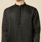 Black Embroidered Kurta - Spring Break