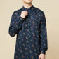 Blue Floral Digital Print Kurta - Spring Break
