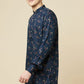 Blue Floral Digital Print Kurta - Spring Break