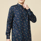 Blue Floral Digital Print Kurta - Spring Break
