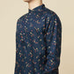 Blue Floral Digital Print Kurta - Spring Break