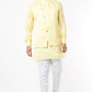 Yellow Bundi Jacket with Kurta Set - Spring Break