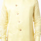 Yellow Bundi Jacket with Kurta Set - Spring Break