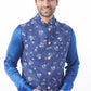 Floral Print Bundi Jacket with Kurta Set - Spring Break