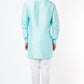 Ice Blue Embroidered Kurta Set - Spring Break