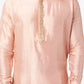 Peach Embroidered Kurta Set - Spring Break