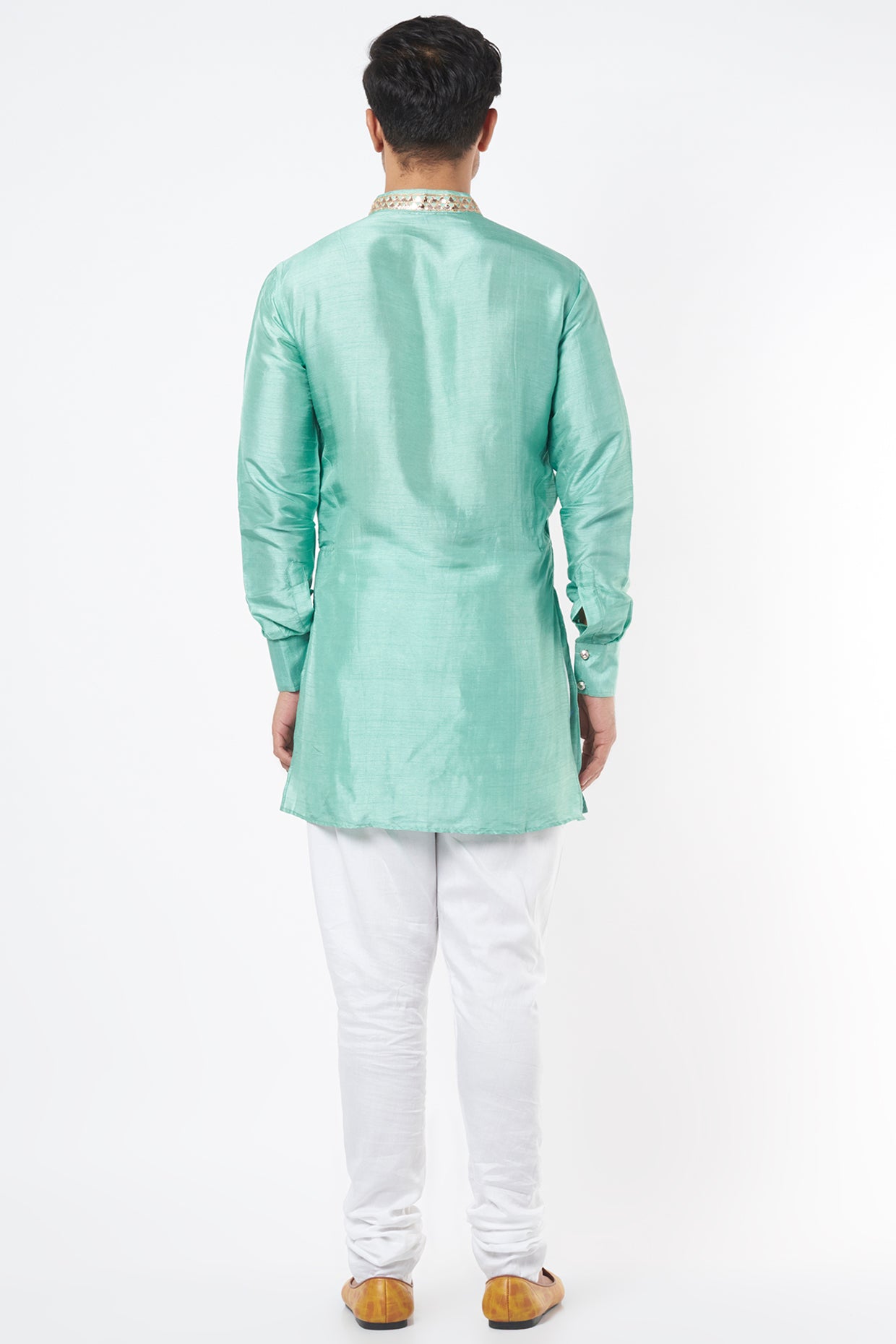 Sea Green Embroidered Kurta Set - Spring Break